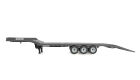 AMEWI Tieflader-Sattelauflieger Dreiachser für Scania 1:18 silber / 22763