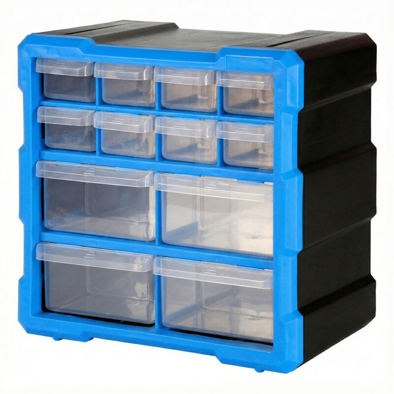 Kleinteilemagazin mit 12 Schubladen Balu