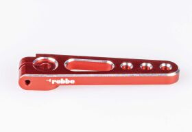 Robbe Modellsport Alu Servohebel 25Z 38mm lang, 1-arm, M3 Für 25Z Servoabtriebe mit 5,96mm Durchmesser / 9201