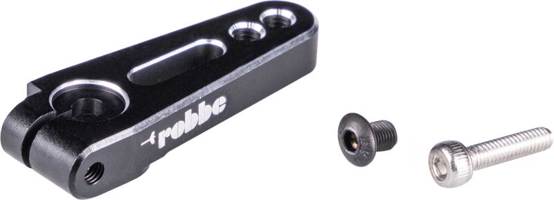 Robbe Modellsport Alu Servohebel 25Z 24mm lang, 1-arm, M3 Für 25Z Servoabtriebe mit 5,96mm Durchmesser / 9200