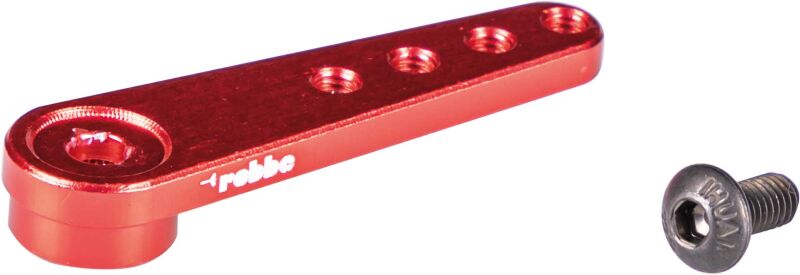 Robbe Modellsport Alu Servohebel 25Z 30mm lang, 1-arm, 1,6 mm, für 25Z Servoabtriebe mit 5,96mm Durchmesser / 9204