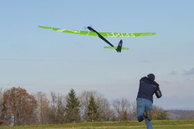 aero-naut Spike 3,45m Holz Segler Bausatz 6-Klappen Elektro Segelflugmodell / 133500