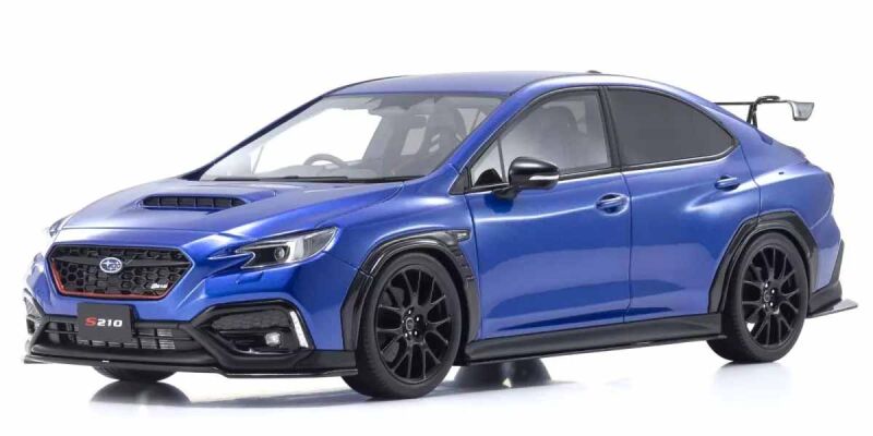 KYOSHO DIE CAST 1:18 Resin Samurai Collection Subaru S210 Blue / KSR18069BL