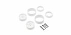 KYOSHO Felgen Dish Bead-lock Kyosho KC10 (2) Weiss 1.9 inches / K.CLH001WH