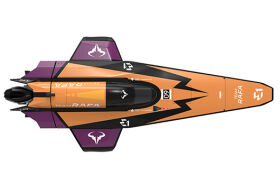 Joysway Rennboot elektrisch RTR E1 Race Bird Hydrofoil 1/10 Team RAFA / JOY8608RAFA