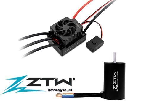 ZTW Elektronischer Fahrtregler COMBO bürstenlos 1/10 Beast SL SCT 80A G2 RTR / ZTW1108071