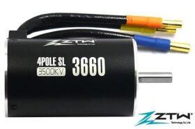 ZTW Brushless Motor 1/10 SL 3660B 2.5D 4P 5mm 4200KV / ZTW2225121