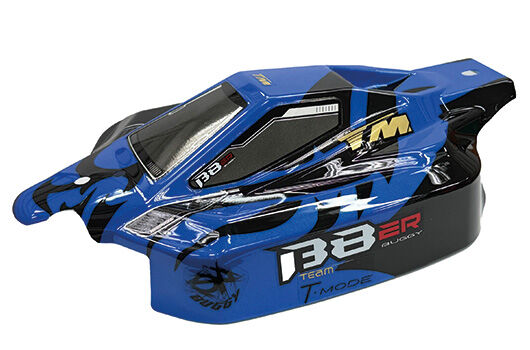 Team Magic Karosserie 1/8 Buggy Lackiert B8ER Blau/Schwarz / TM561448BBK