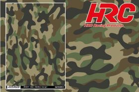 HRC Racing Aufkleber 200x280mm Camo type 1 / HRC2021C1