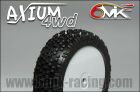 6MIK "AXIUM 4wd" Indoor tyre - Blue Compound (pair) / T107B