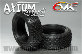 6MIK "AXIUM 4wd" Indoor tyre - Green Compound...
