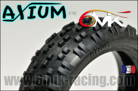 6MIK "AXIUM" Front 2wd Tyres - Blue compound...