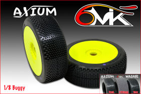 6MIK "Axium" Tyres glued on rims - Purple...