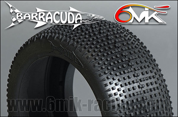 6MIK "Barracuda" Tyres - Blue compound (pair) / T14B