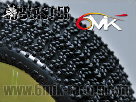 6MIK "Blaster" Tyres - Blue compound (pair) / T9B