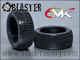 6MIK "Blaster" Tyres - White compound (pair) / T9W