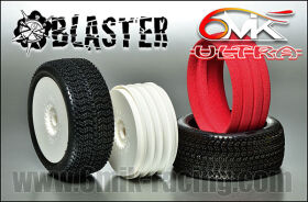 6MIK "Blaster" Tyres in White compound + rims +...