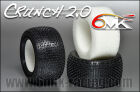 6MIK "CRUNCH 2.0" Rear Tyres in Red compound + foam inserts (pair) / TM105R