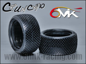 6MIK "CRUNCH" Rear Tyres - Yellow compound...