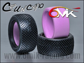 6MIK "CRUNCH" Rear Tyres in Yellow compound +...