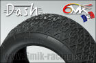 6MIK "DASH" Rear Tyres - Green compound (pair) / T108V