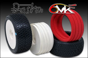 6MIK "Dash" Tyres in Green compound + rims +...