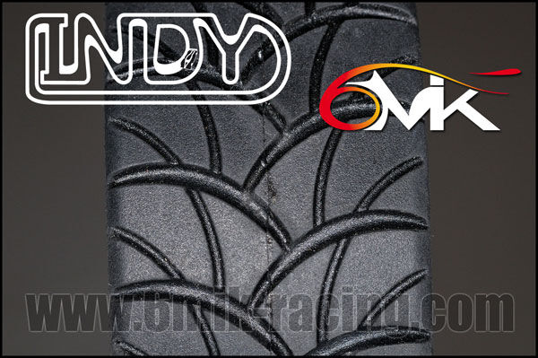 6MIK "Indy" Tyres - compound 30° Shore (pair) / T50030