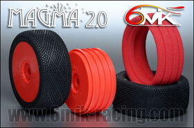 6MIK "Magma 2.0" Tyres in Fire compound + rims...