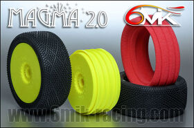 6MIK "Magma 2.0" Tyres in Green compound + rims...