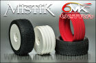 6MIK "Mistik" Tyres in White compound + rims + Inserts (pair) / TKU13W