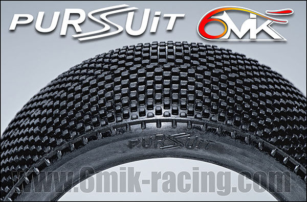 6MIK "Pursuit" Tyres - 0/18 compound (pair) / T120018