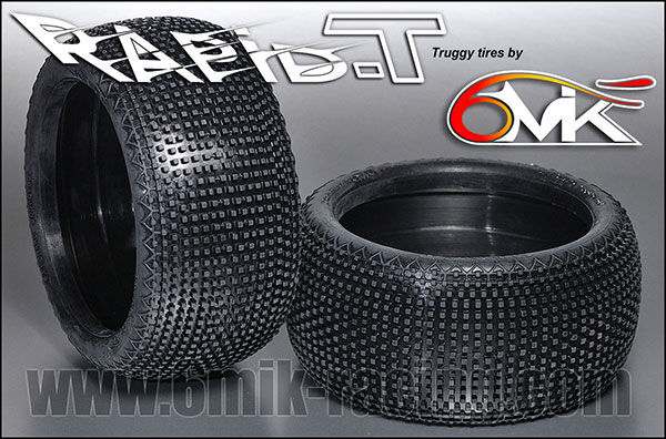 6MIK "Rapid-T" Tyres - Green compound (pair) / T11V