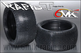 6MIK "Rapid-T" Tyres - Green compound (pair) /...