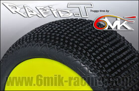 6MIK "Rapid-T" Tyres - Purple compound (pair) /...