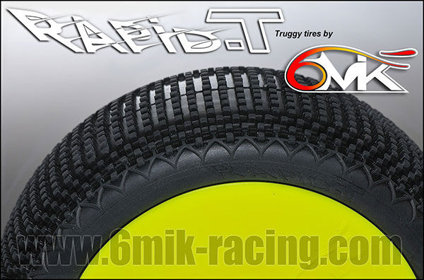 6MIK "Rapid-T" Tyres - XS compound (pair) / T11XS