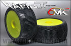 6MIK "Rapid-T" Tyres glued on rims - Blue compound (pair) ULTRA (pair) / TU11B