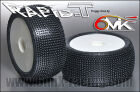 6MIK "Rapid-T" Tyres glued on rims - Green compound (pair) ULTRA (pair) / TU11V