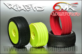 6MIK "Rapid" Tyres in Green compound + rims +...