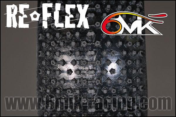 6MIK "Reflex" Tyres - 15/25 compound (pair) / T71525