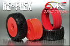 6MIK "Reflex" Tyres in 15/25 compound + rims + Inserts (pair) / TKU71525