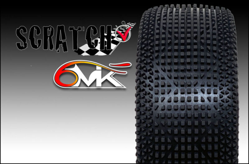 6MIK "Scratch" Tyres - Blue compound (pair) / T17B