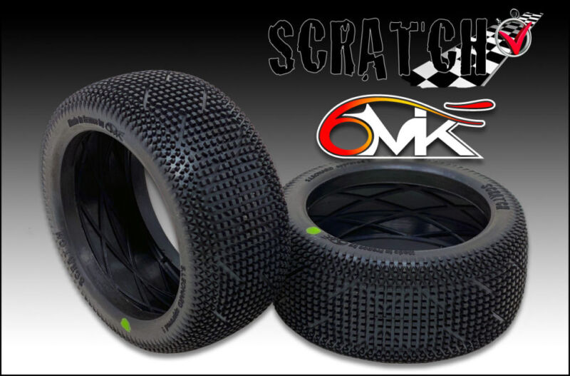 6MIK "Scratch" Tyres - Green compound (pair) / T17V