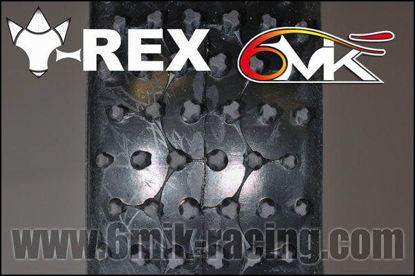 6MIK "T-Rex" Tyres - Purple compound (pair) / T3P