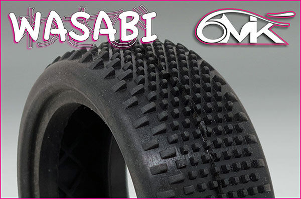 6MIK "WASABI" Front Tyres - Yellow compound (pair) / T111Y