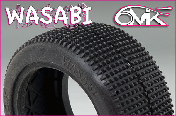 6MIK "WASABI" Rear Tyres - Yellow compound (pair) / T112Y
