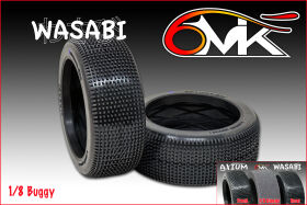 6MIK "Wasabi" Tyres - Green compound (pair) / T21V