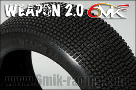 6MIK "Weapon 2.0" Tyres - Blue compound (pair)...