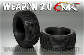 6MIK "Weapon 2.0" Tyres - White compound (pair)...
