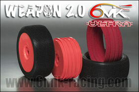 6MIK "Weapon 2.0" Tyres in Blue compound + rims...