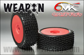 6MIK "Weapon" Tyres glued on rims - 0/18...